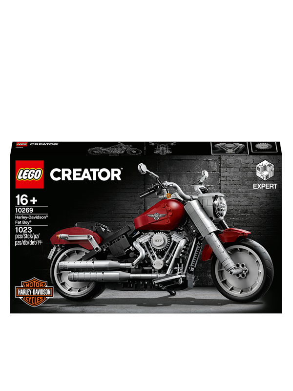 Lego Creator Expert Harley Davidson Fat Boy Find Den