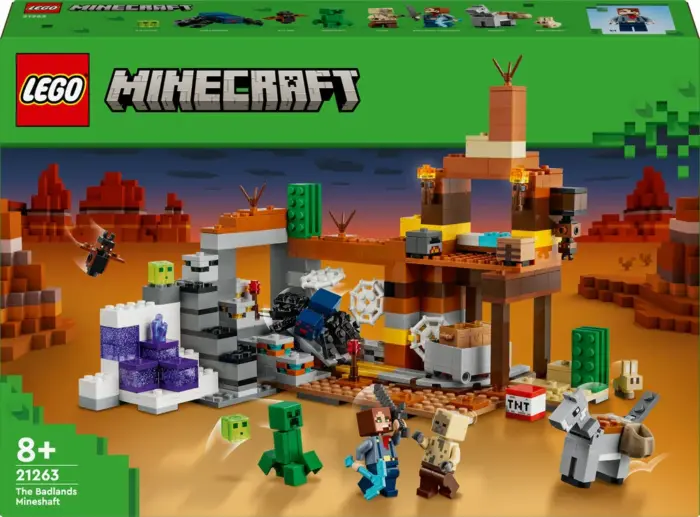 21263 LEGO Minecraft Badlands-mineskakten