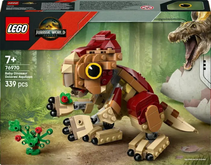 76970 LEGO Jurassic World Baby Dolores: Aquilops-dinosaur