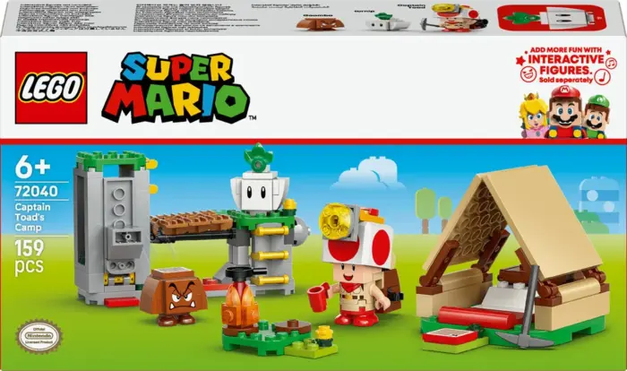 72040 LEGO Super Mario Captain Toads lejr