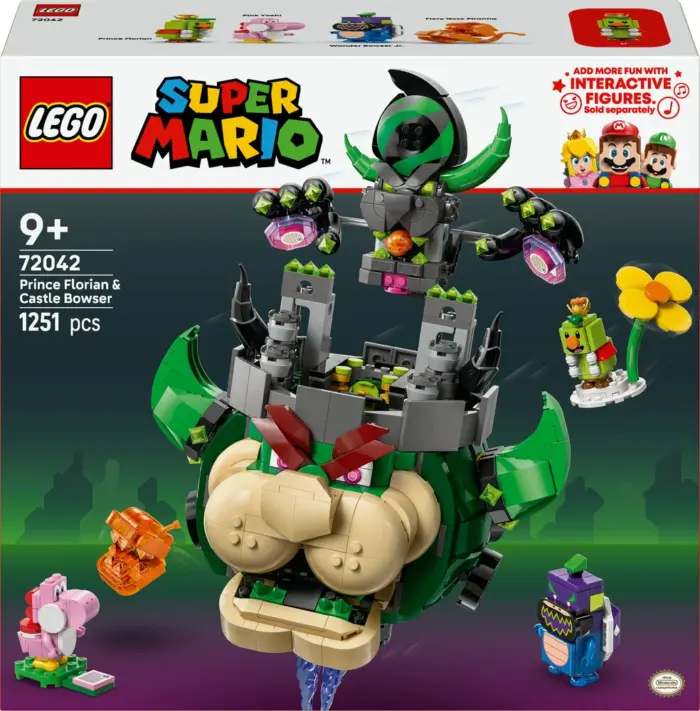 72042 LEGO Super Mario Prince Florian og Castle Bowser