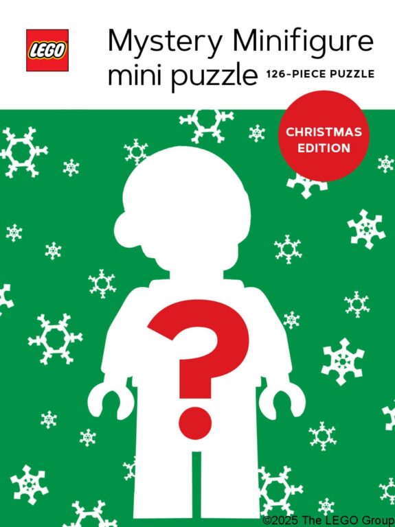 Minipuslespil med hemmelig minifigur - juleudgave 2
