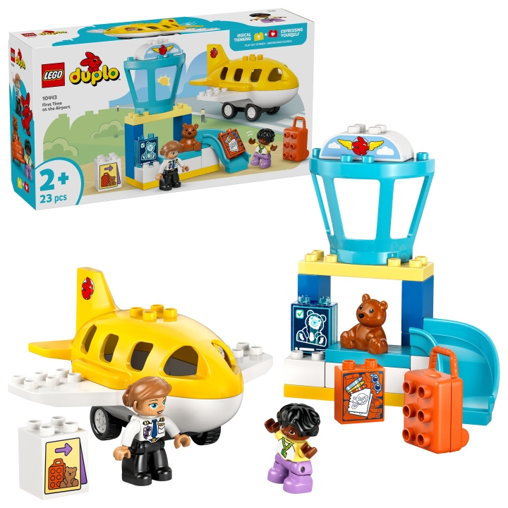 LEGO DUPLO Town - Første gang i lufthavnen (10443)