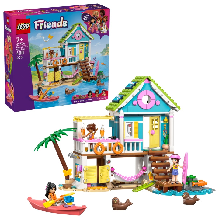 LEGO LEGO Friends – Strandhus med sæler (42699)