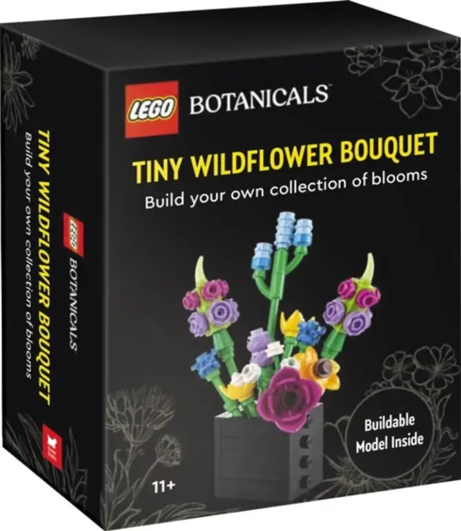 LEGO® Botanicals™: Tiny Wildflower Bouquet (mini build with book) (3, 2025) | LEGO®,Buster Books