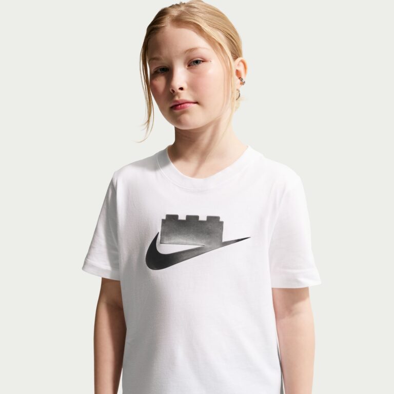 Nike x LEGO Collection T-shirt til store børn - hvid